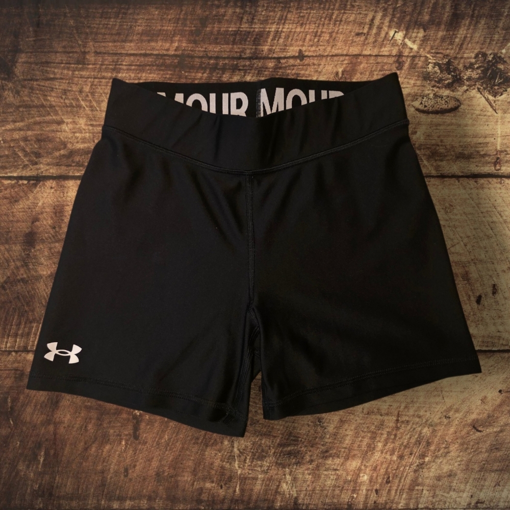 Under Armour HeatGear Compression Shorts Black Women’s Medium (MD/M/M)